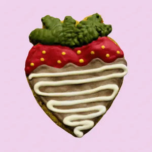 Dog Bakery | Iced Pumpkidoodles / Carob Covered Strawberry