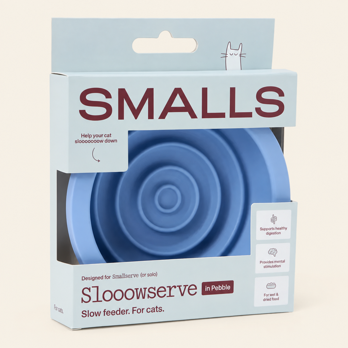 Pet Pawcuterie Board | Smalls Slooowserve Slow Feeder Cat Bowl