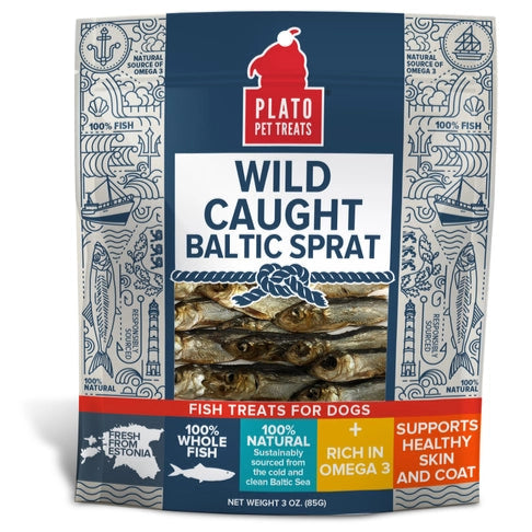 Plato Air-Dried Fish Dog Treats