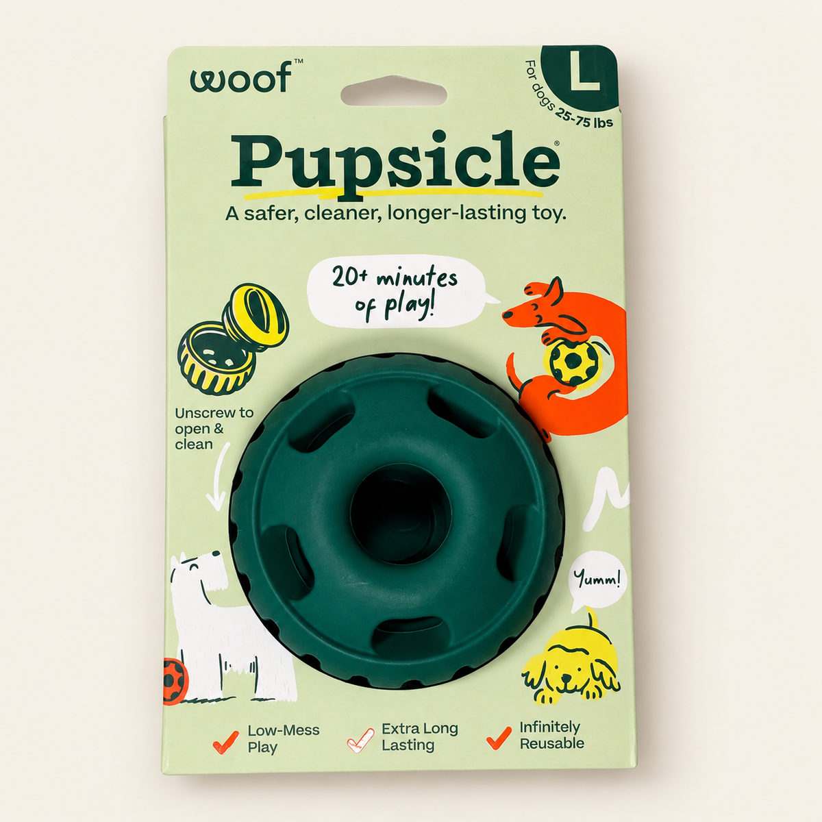 The Pupsicle Dog Enrichment Toy