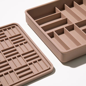 Pet Pawcuterie Board | 3-in-1 Parquet Slow Feeder Bowl