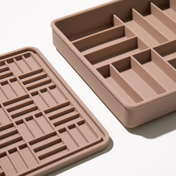 Pet Pawcuterie Board | 3-in-1 Parquet Slow Feeder Bowl