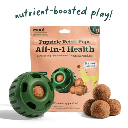 Woof All-In-1 Wellness Pupsicle Pops Functional Dog Treats
