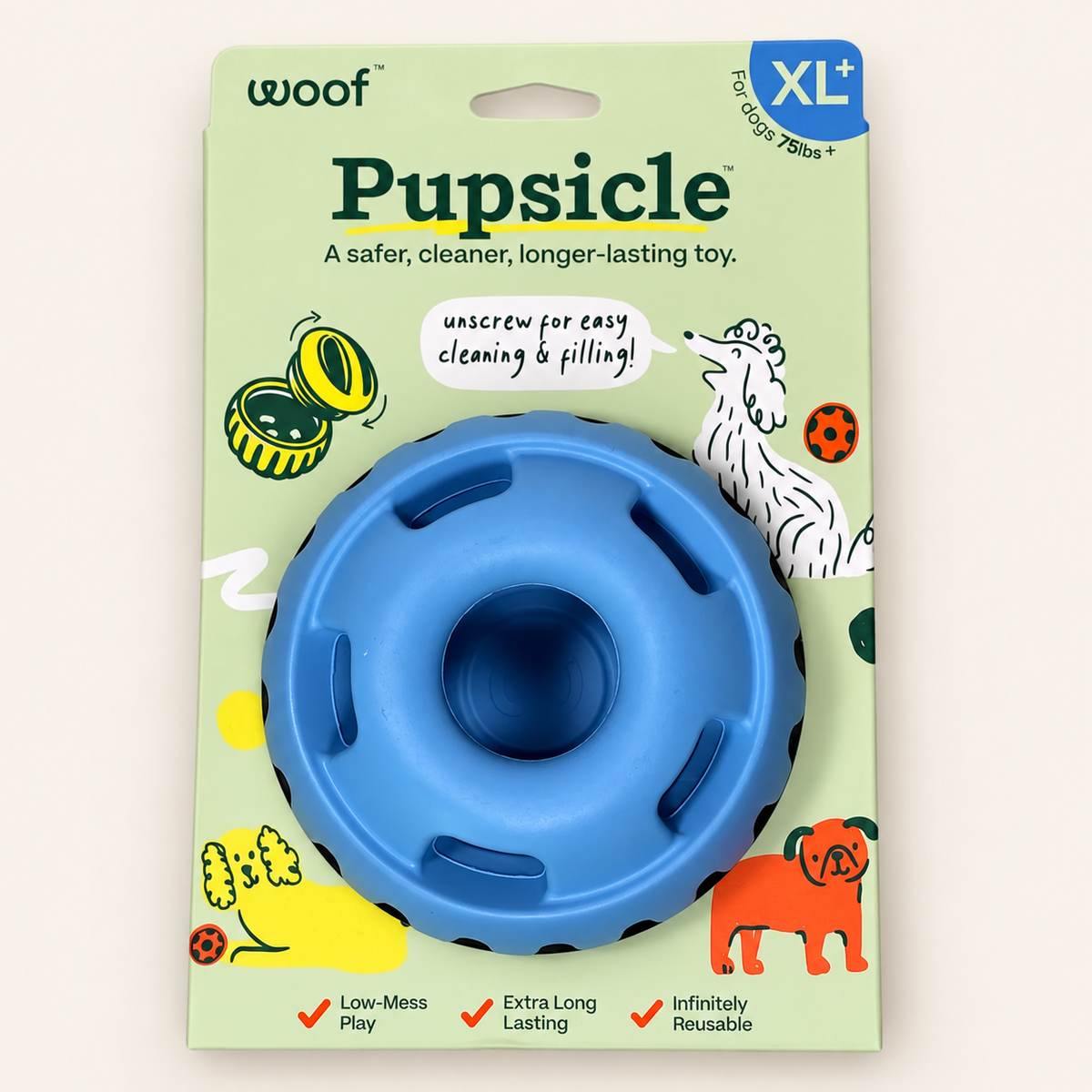 The Pupsicle Dog Enrichment Toy