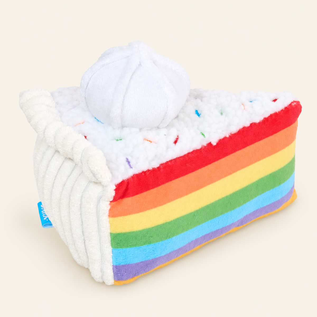 Peace of Cake Plush Dog Toy